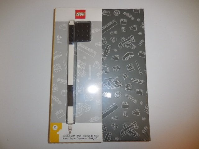 Nieuw Lego Notitieboek - met Lego pen - Zwart, Ophalen of Verzenden, Nieuw, A5