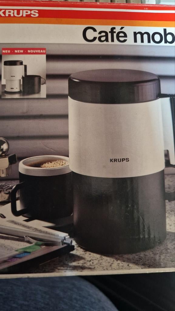 Krups Café mobiel koffiezetapparaat - Draagbaar, Ophalen, Gebruikt