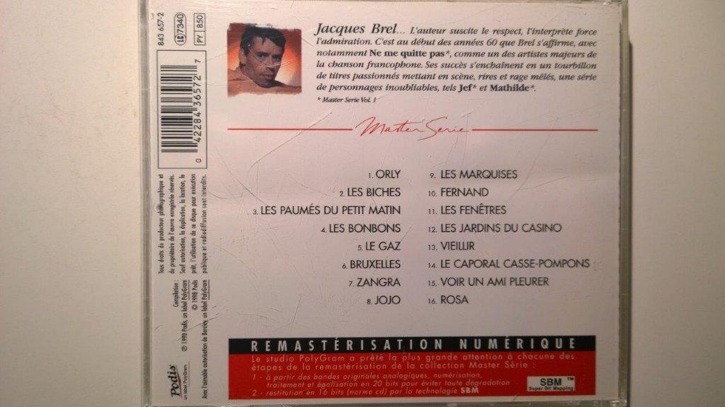 Jacques Brel - Jacques Brel Volume 2, Ophalen of Verzenden, Zo goed als nieuw