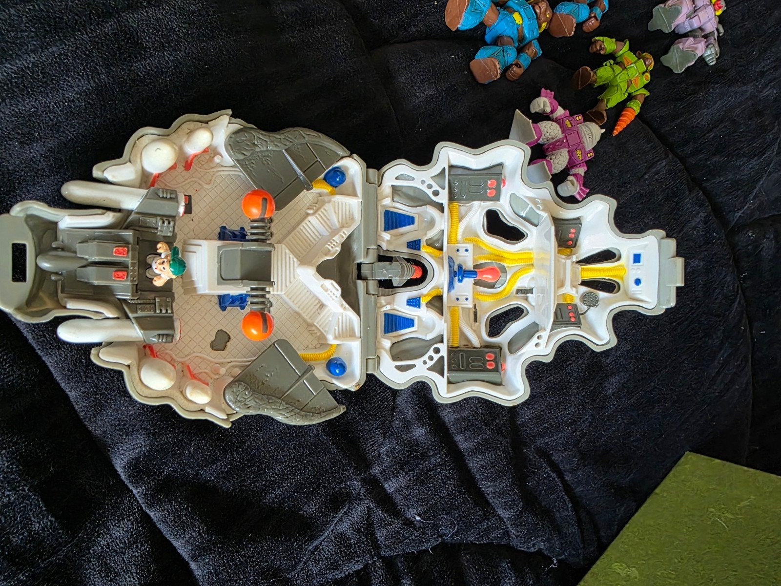 Vintage M.A.S.K. Rhino Speeder en actiefiguren set, Ophalen of Verzenden