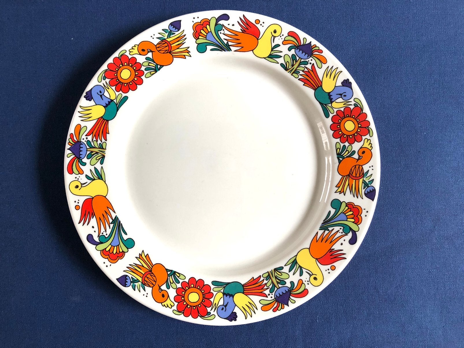 Villeroy Boch Acapulco bord 21 cm, Ophalen of Verzenden, Zo goed als nieuw, Bord(en), Overige stijlen