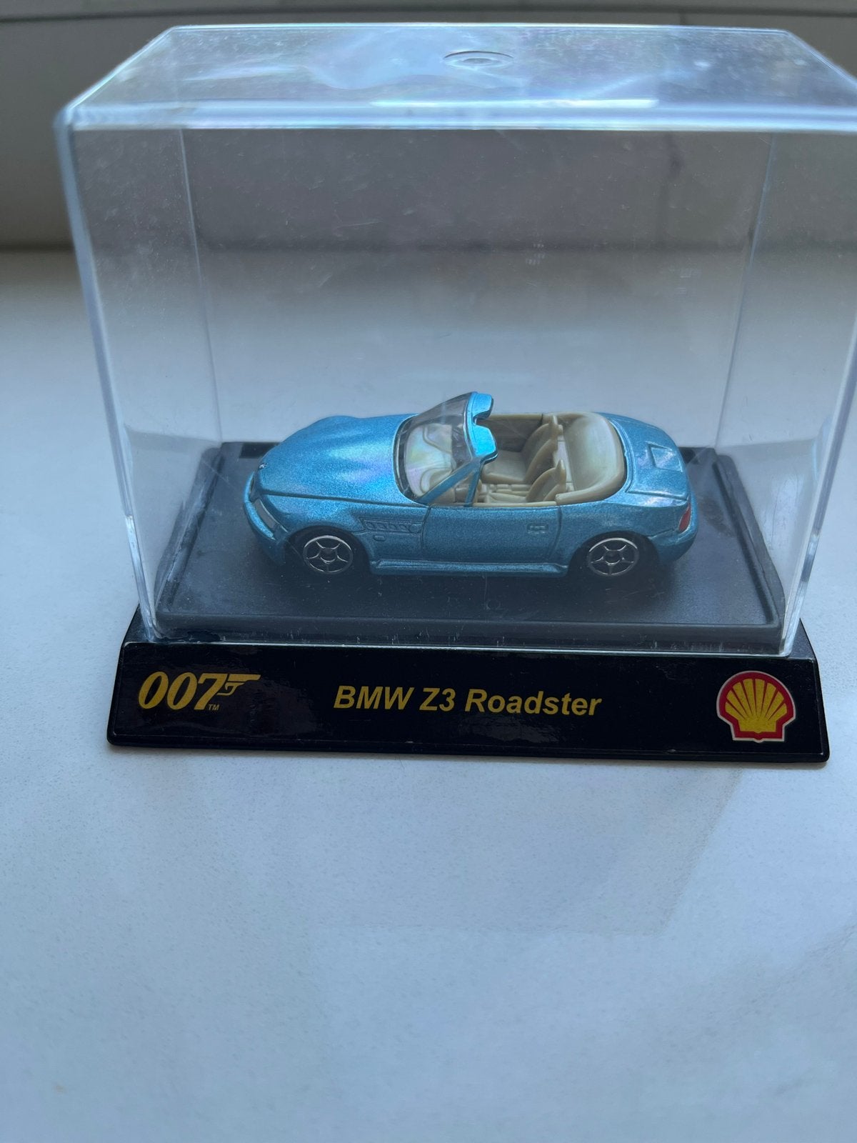 Miniatuur BMW Z3 Roadster 007 - Shell Collectible, Ophalen of Verzenden, Zo goed als nieuw, Auto