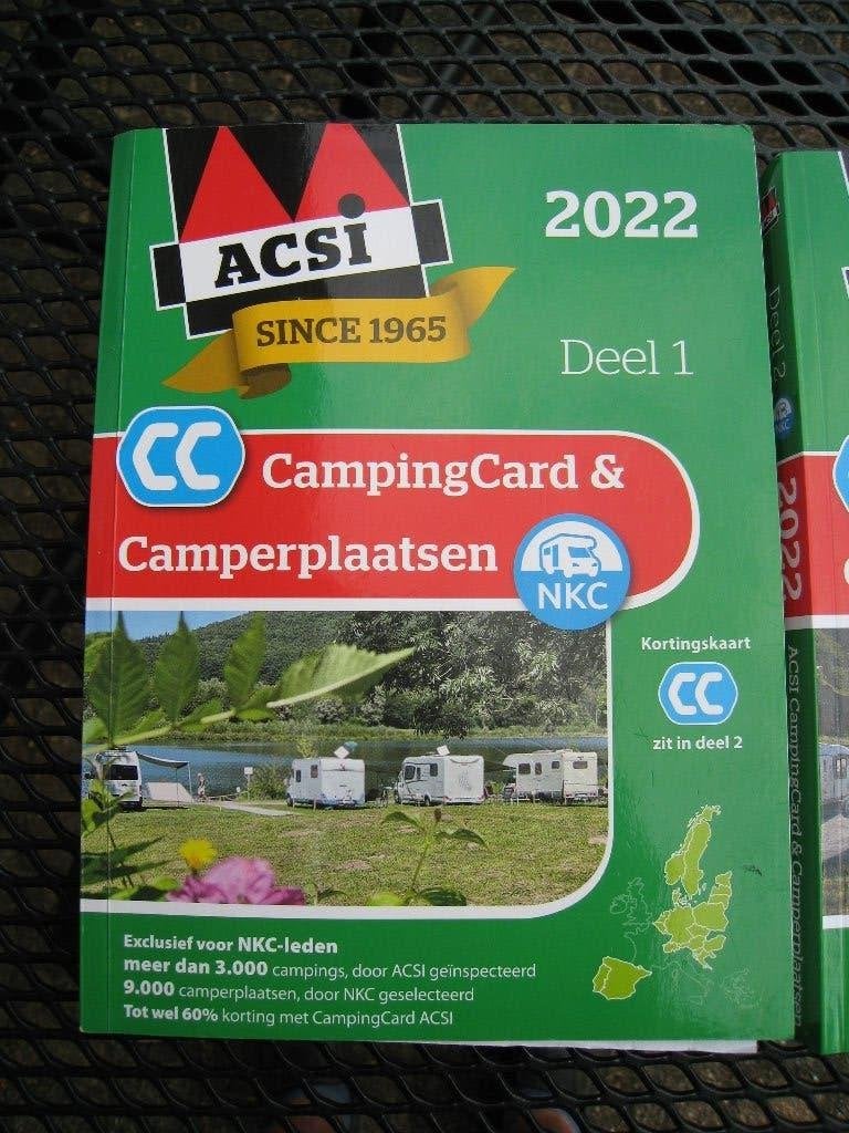 Camping Camper Camperplaatsen in Europa., Boeken, Hobby en Vrije tijd, Zo goed als nieuw, Overige onderwerpen, Ophalen of Verzenden