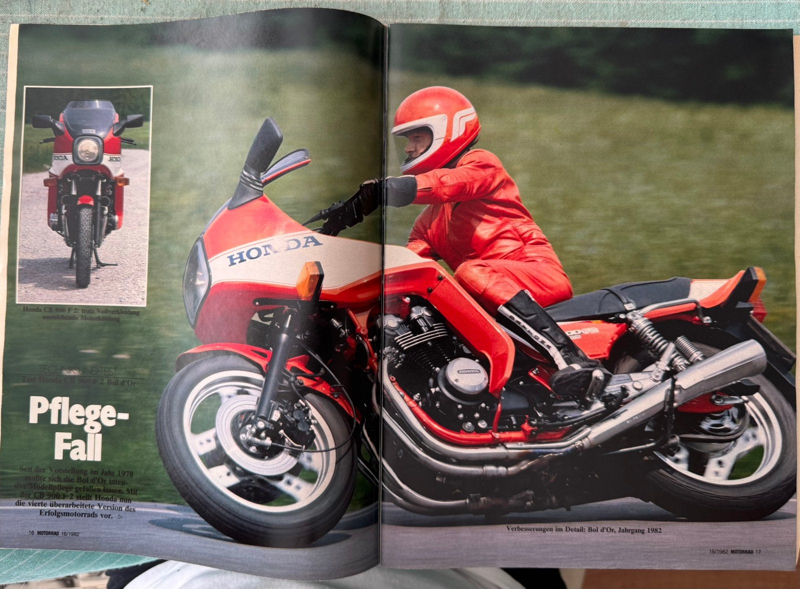 Test 1982 Honda CB900 F2 Bol d’Or, Verzenden, Zo goed als nieuw, Motoren