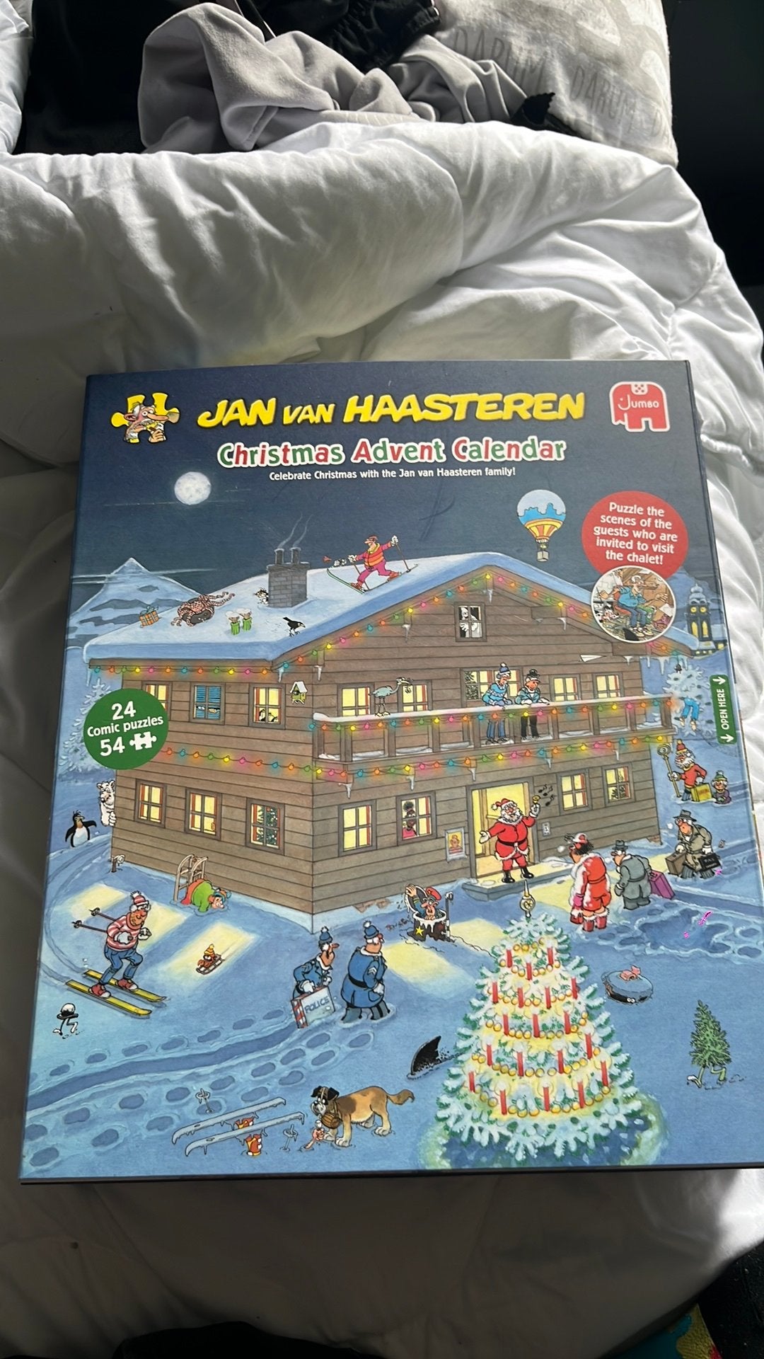 Jan van Haasteren christmas advent calander, Ophalen of Verzenden, Zo goed als nieuw