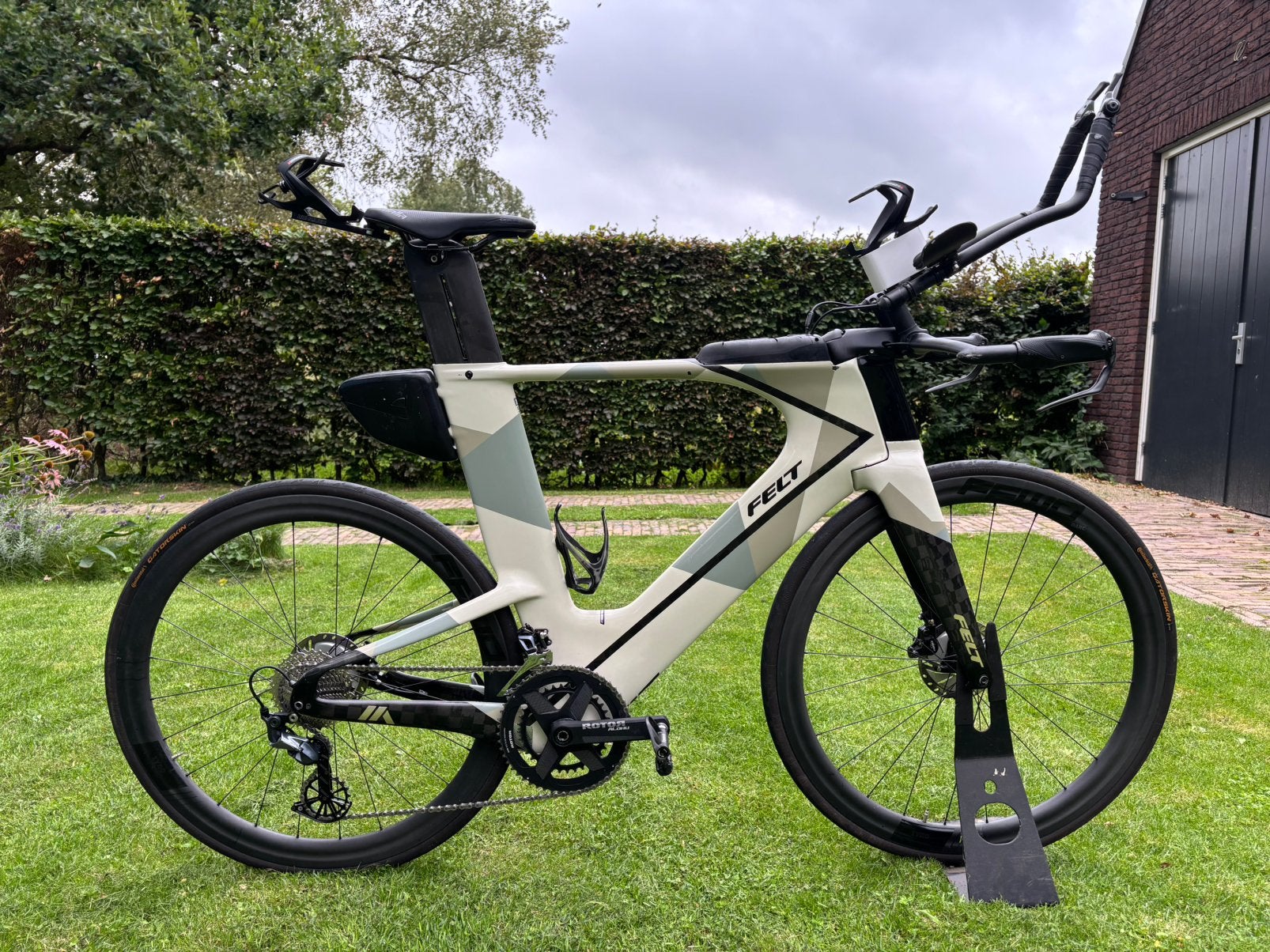 Felt IA Advanced Ultegra 58 cm – triatlonfiets, Gebruikt, 57 tot 61 cm, Meer dan 20 versnellingen, Schijfrem
