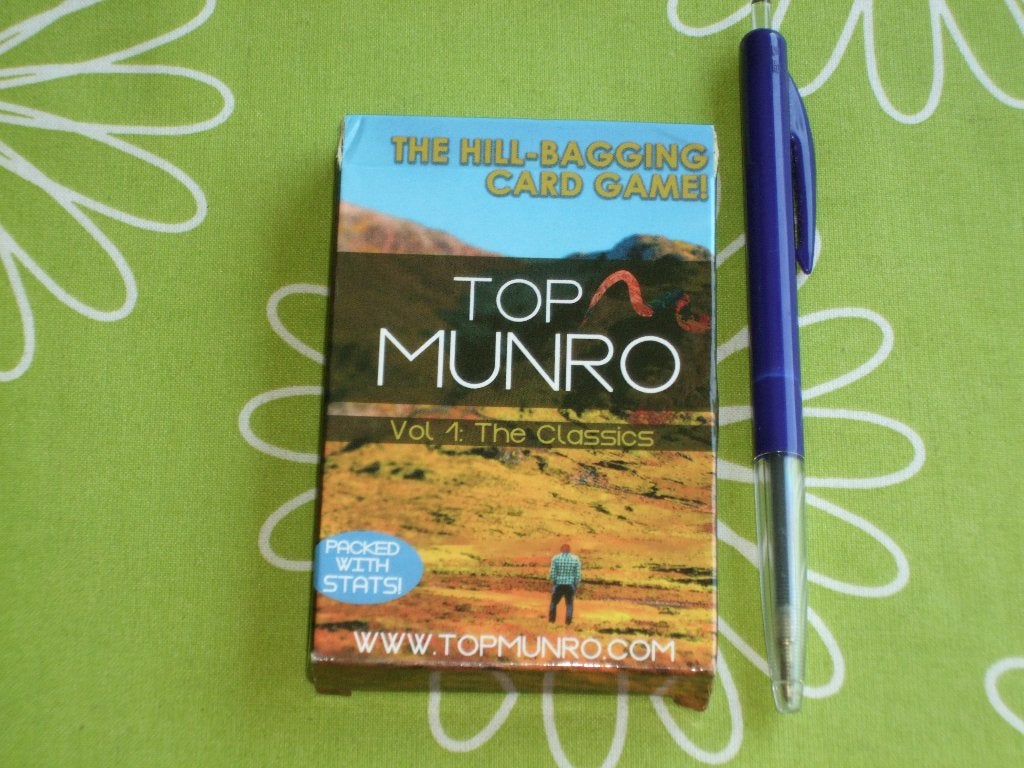 Top Munro - Bergbeklimmer trump spel, Vijf spelers of meer, Ophalen of Verzenden, Zo goed als nieuw