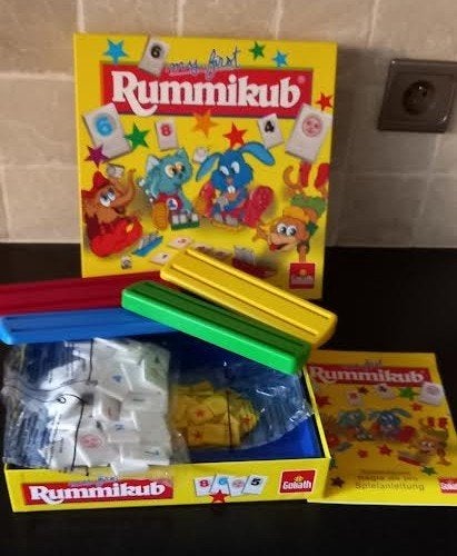 Spel Rummikub my First, Drie of vier spelers, Verzenden, Zo goed als nieuw