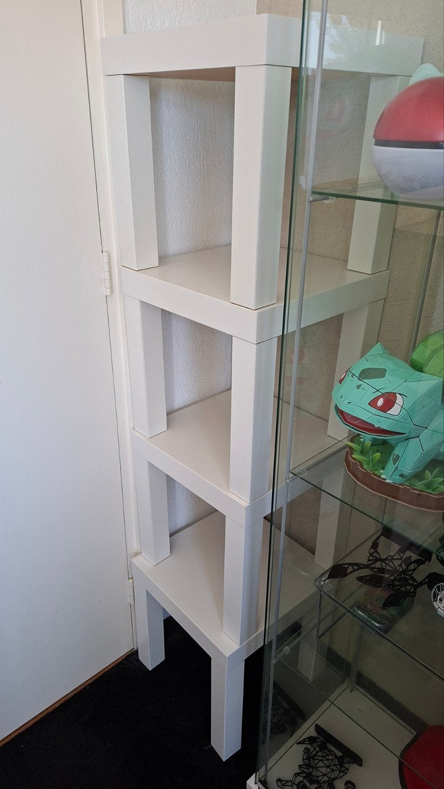 4x ikea lack tafeltjes 35 bij 35cm, Ophalen, Met plank(en), Minder dan 50 cm, Gebruikt