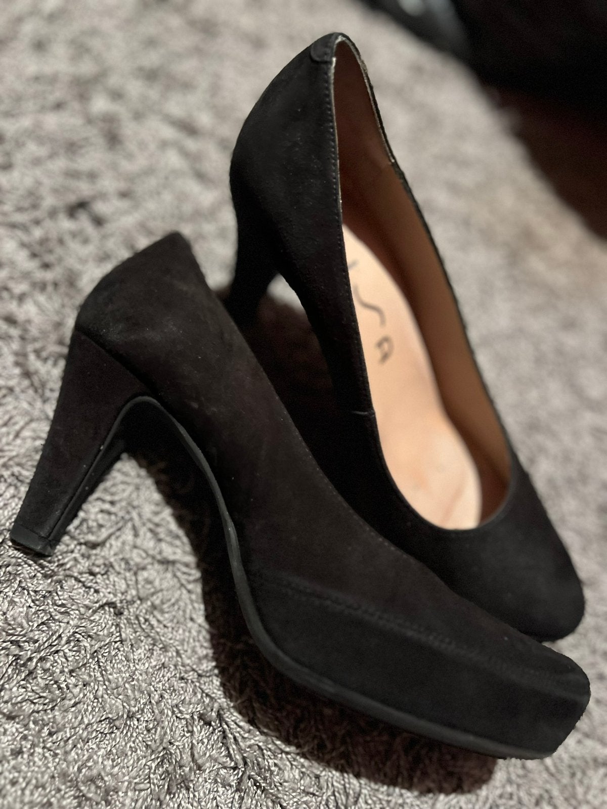 UNISA pumps maat 39 origineel zgan suède, Pumps, G, Zwart, G