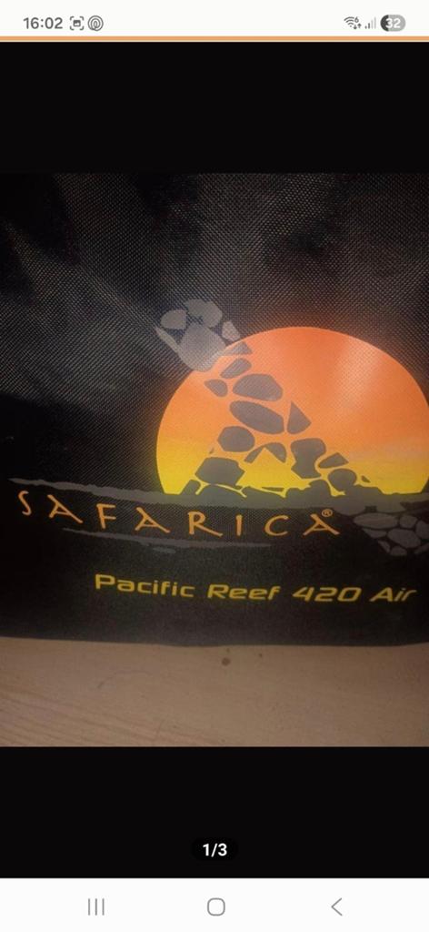 Safarica Pacific Reef AIR tent 420(DUS GEEN TENTSTOKKEN ), Caravans en Kamperen, Ophalen, Tot en met 4