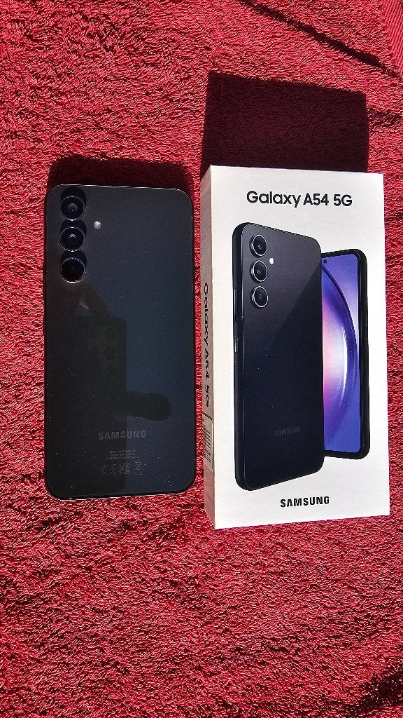 Samsung A54 telefoon in nieuwstaat, Telecommunicatie, Zwart, Ophalen of Verzenden, Zo goed als nieuw, Zonder simlock