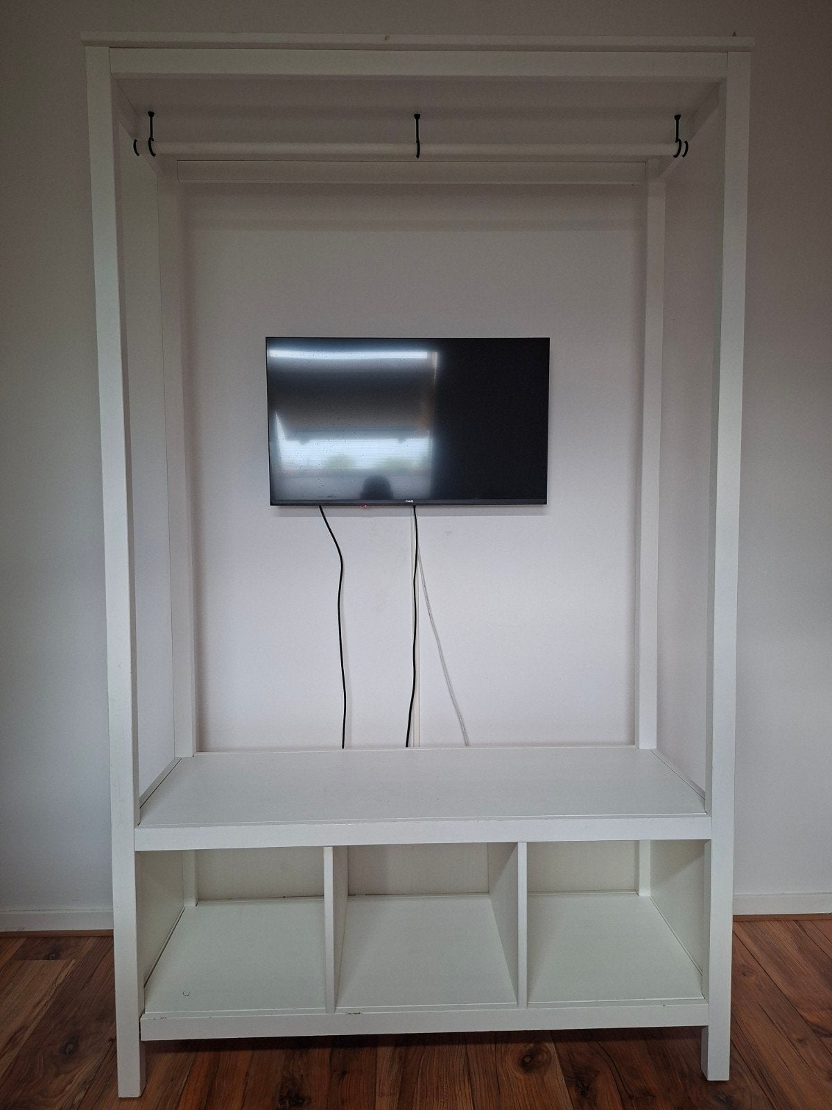 IKEA Hemnes open kast Kledingrek met Opbergvakken Wit, Ophalen