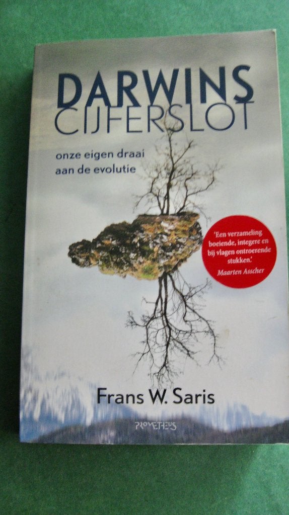 Frans Saris – Darwins cijferslot, Ophalen of Verzenden, Zo goed als nieuw, Overige wetenschappen