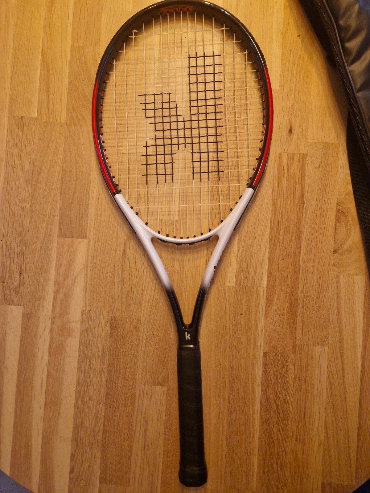 Ksport Fire Synar PRO-566 Tennisracket met hoes, Ophalen of Verzenden, Gebruikt, Racket, Overige merken