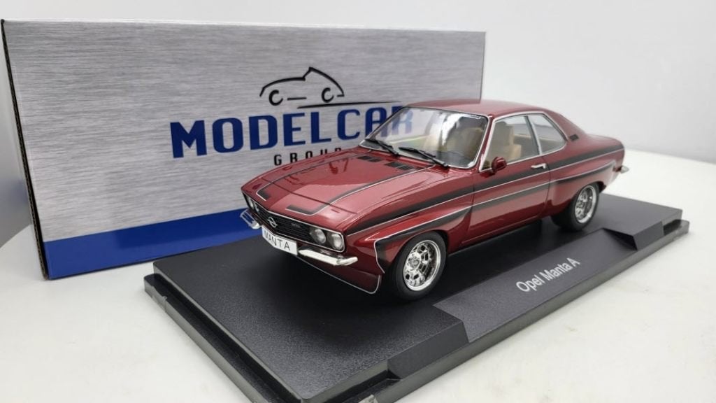 Opel Manta A Irmscher donker rood 1974, Hobby en Vrije tijd, Overige merken, Auto, Overige merkn, Nieuw