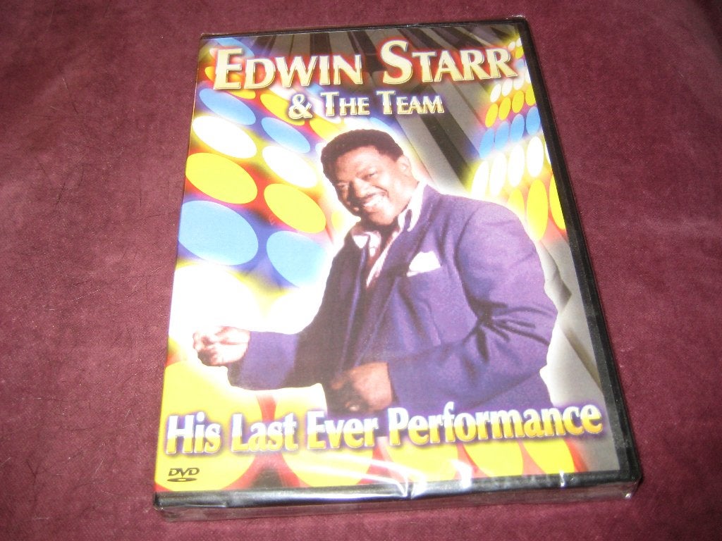 DVD, Edwin Starr + The Team: His last ever pefrormance (93), Alle leeftijden, Ophalen of Verzenden, Zo goed als nieuw, Muziek en Concerten