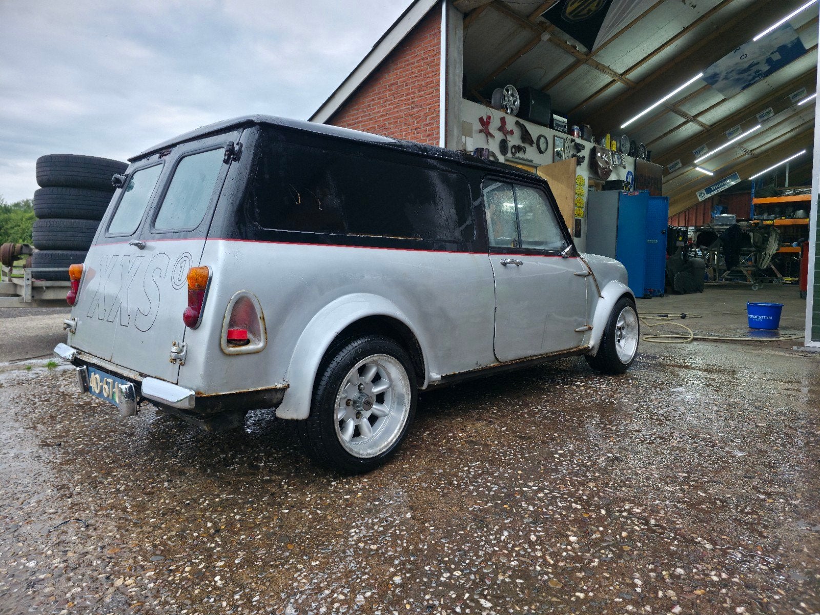 Leuke Mini Classic VAN 1977 1275cc motor, Auto-onderdelen, Ophalen, Voor, Mini, Motorkap