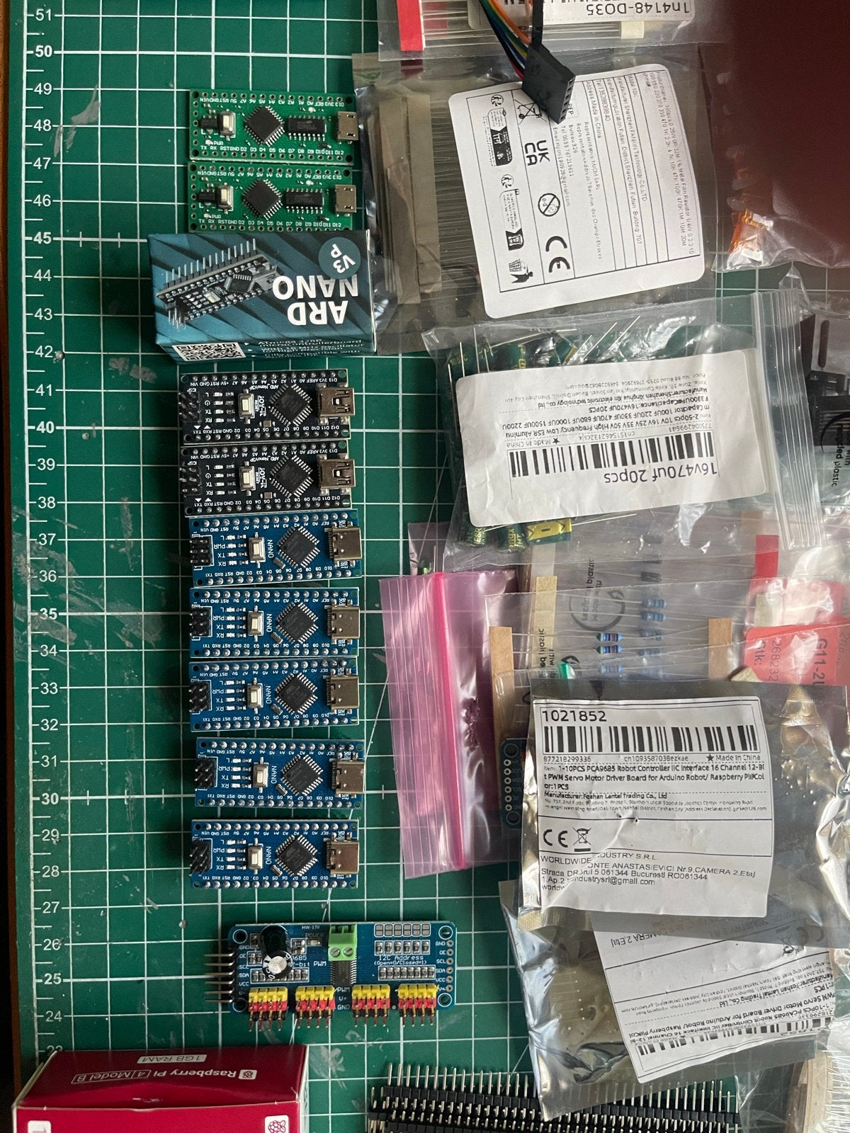 Grote partij elektronica componenten en ontwikkelborden, Ophalen of Verzenden, Zo goed als nieuw