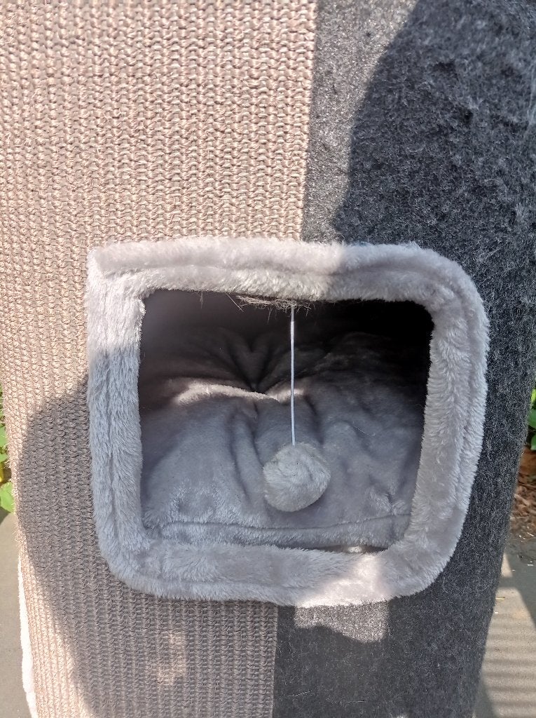 Katten krab en relax toren, Ophalen, Zo goed als nieuw, Krabton