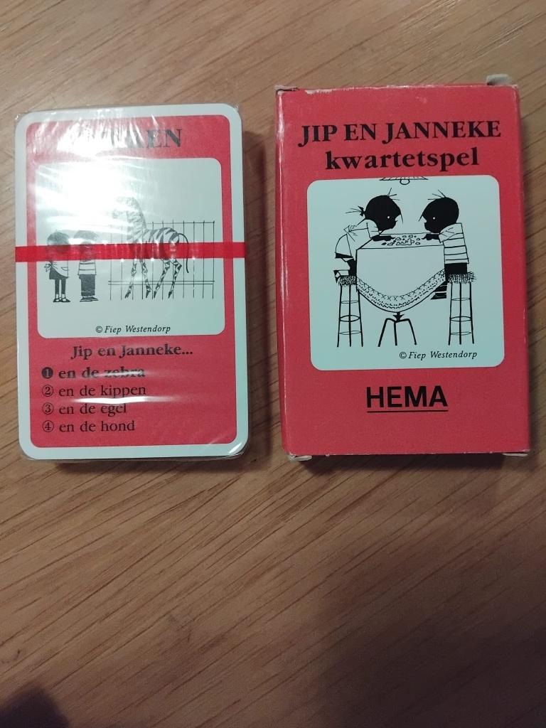 Jip en Janneke Kwartetspel - HEMA - Nieuw