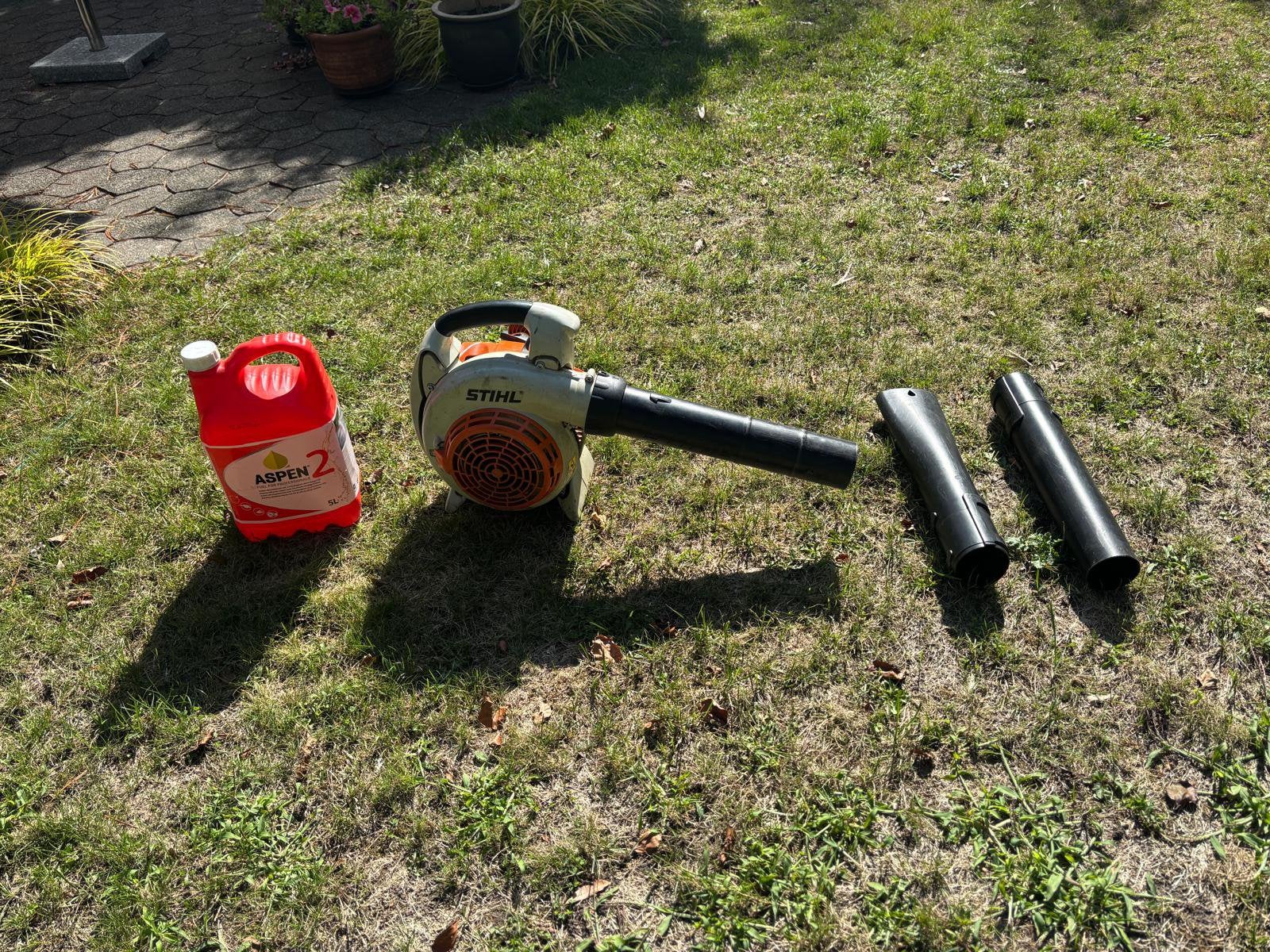 Stihl bladblazer, Ophalen, Gebruikt, Benzine