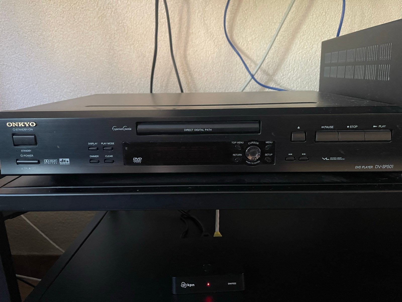 Onkyo Home Cinema Set met Canton Subwoofer, Ophalen of Verzenden, Gebruikt, Overige systemen, Dvd-speler
