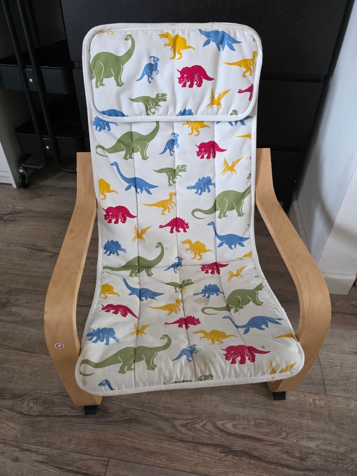 Ikea kinderstoel met dinosaurus hoes, Ophalen, Gebruikt, Stoel(en)