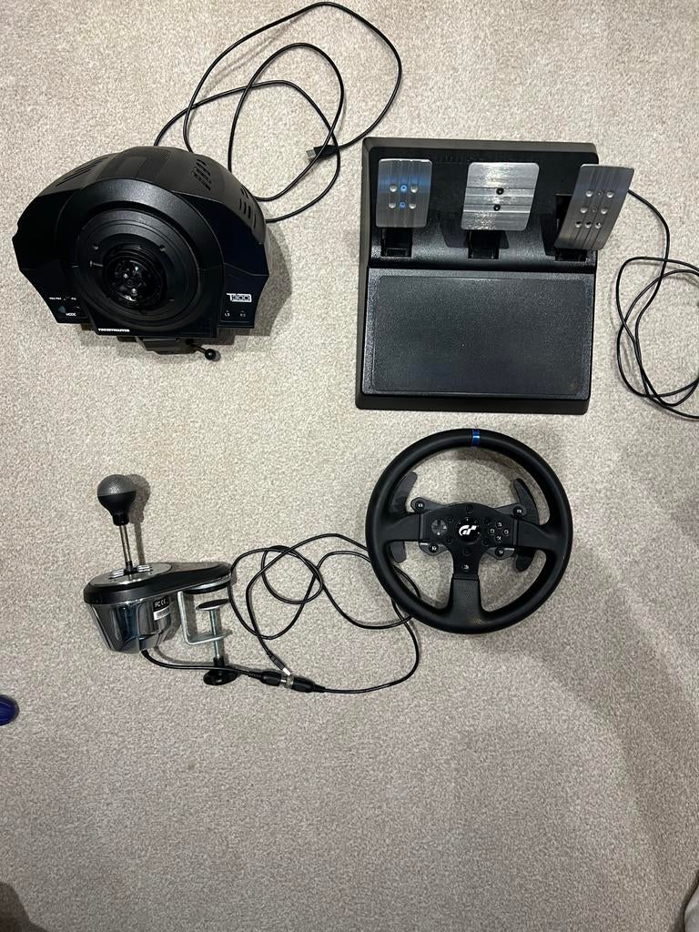 Thrustmaster T300RS GT Edition racestuur met TH8A shifter, Ophalen, Overige merken, Zo goed als nieuw