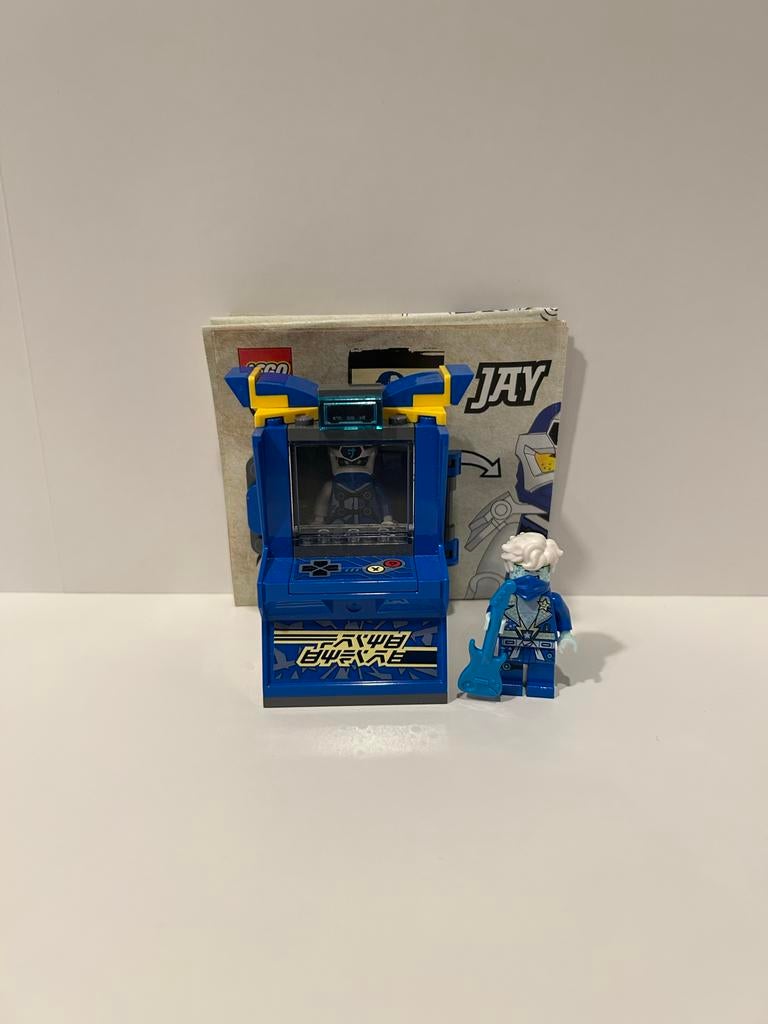 LEGO Ninjago Jay Arcade Pod 71715 met 2 minifiguren, Lego, Ophalen of Verzenden, Zo goed als nieuw, Compleet