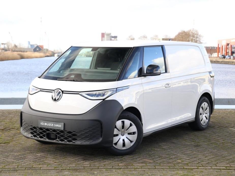 Volkswagen ID. Buzz Cargo Economy Limited Edition Elektromot, Auto's, Automaat, Zwart, Volkswagen, Wit