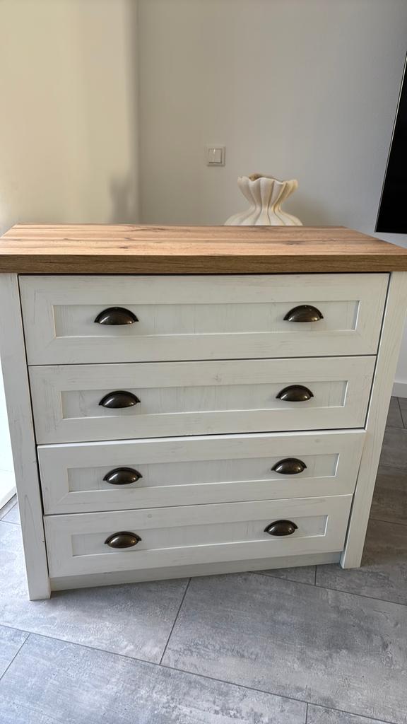 Ladekast JYSK Markskel, Zo goed als nieuw, 3 of 4 laden, Minder dan 100 cm, 25 tot 50 cm