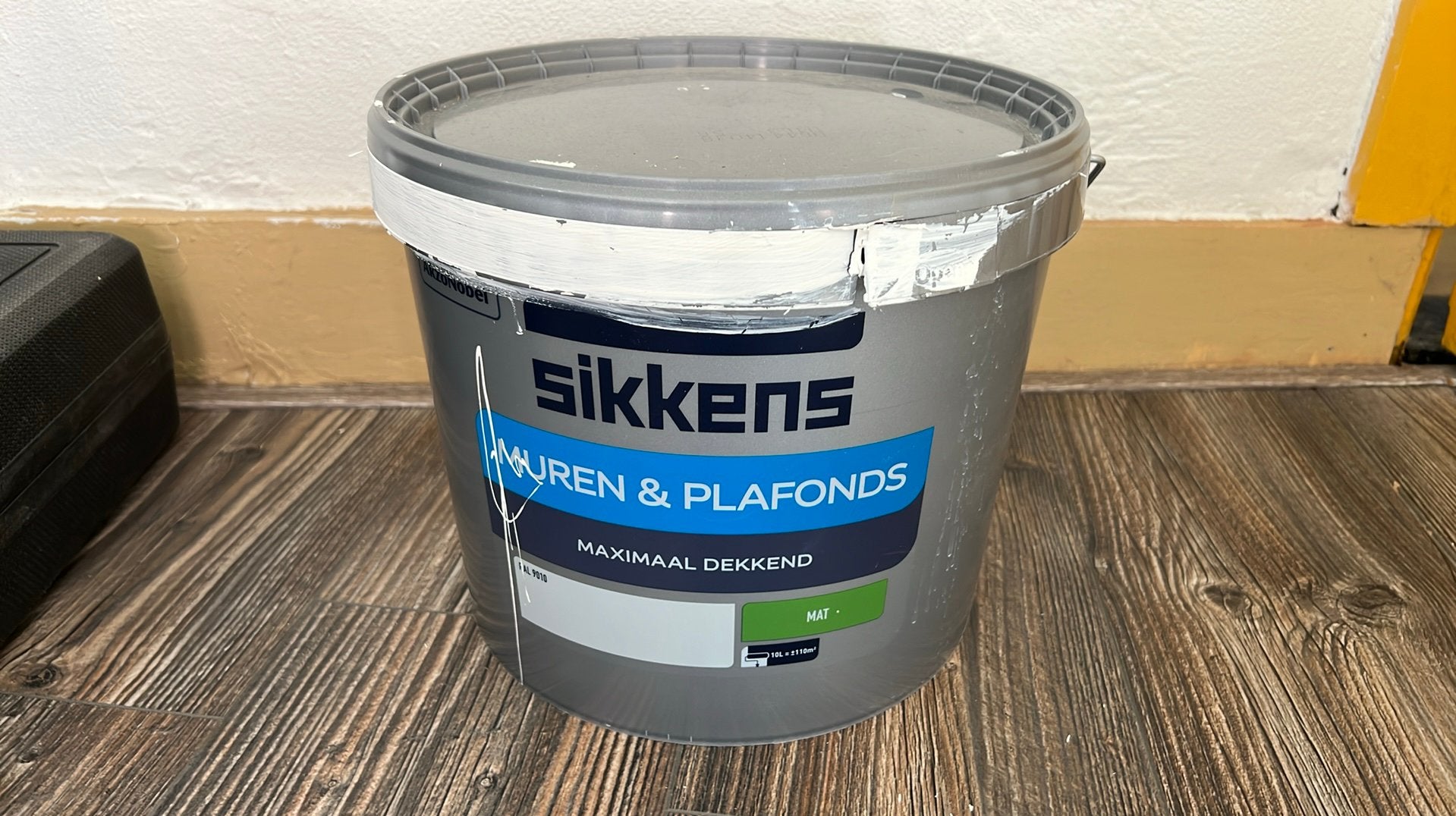 [TEAB] Sikkens Muren & Plafonds verf RAL 9010, Ophalen, 5 tot 10 liter, Wit, Verf