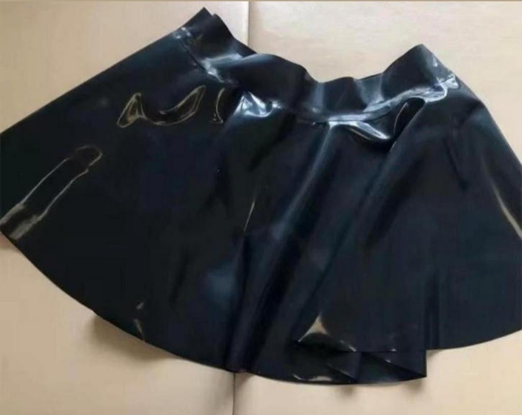 Mooie latex minirok, tm 3XL, Kleding | Dames, Verzenden, Nieuw, Zwart, Boven de knie