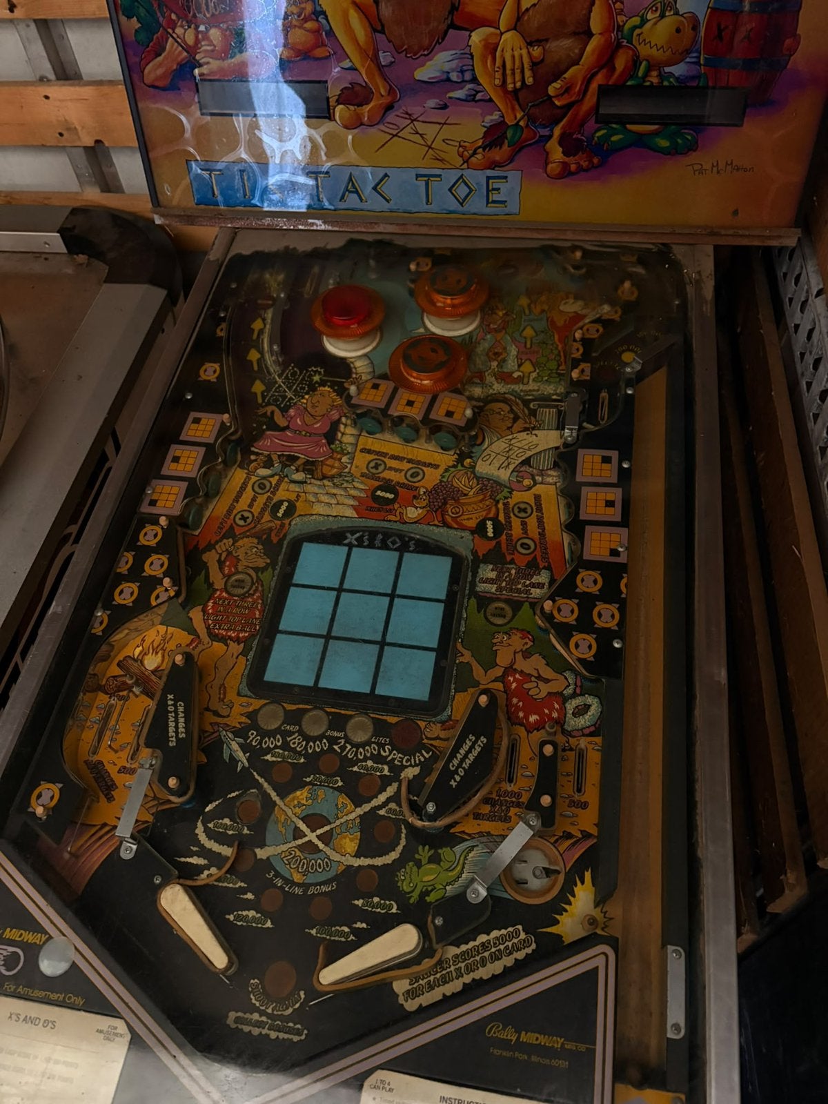 Bally midway flipperkast, Verzamelen, Ophalen, Gebruikt, Flipperkast