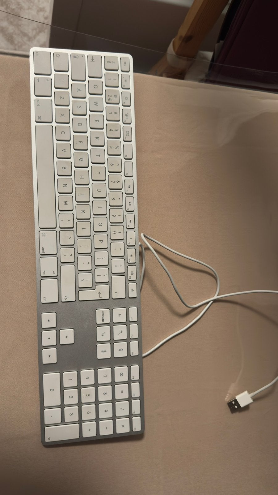 iMac toetsenbord, Ophalen of Verzenden, Gebruikt, Ergonomisch