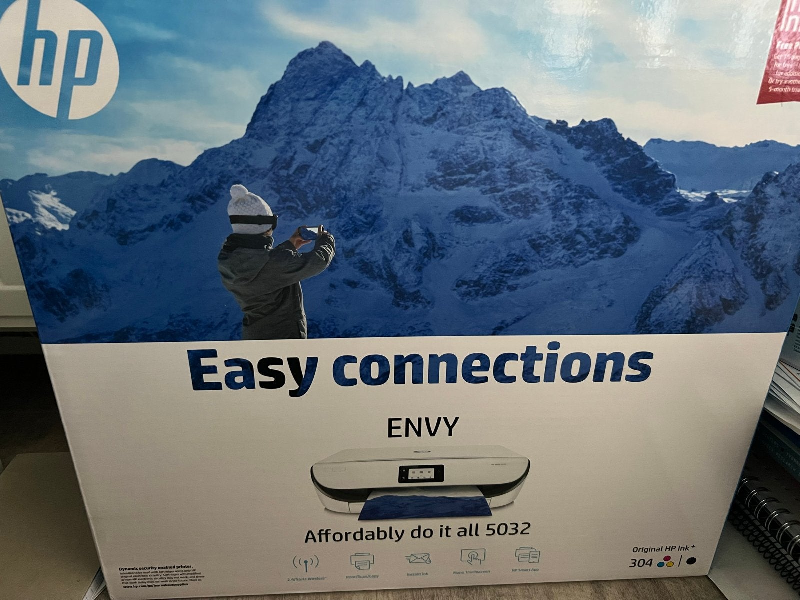 HP Envy 5032 Printer, Computers en Software, Printers, Zo goed als nieuw, All-in-one, Inkjetprinter, Kleur printen, Draadloos