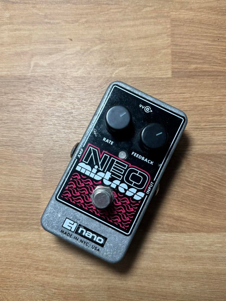 EHX Electro-Harmonix Neo Mistress flanger pedaal, Ophalen of Verzenden, Gebruikt, Overige typen