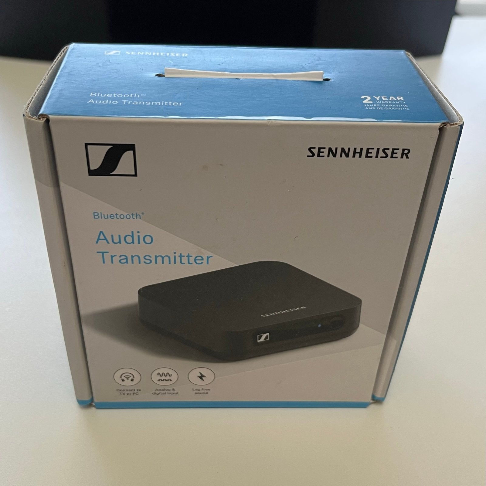 Sennheiser Bluetooth Audio Transmitter - Z.G.A.N. in doos, Ophalen of Verzenden, Zo goed als nieuw, Overige kabels