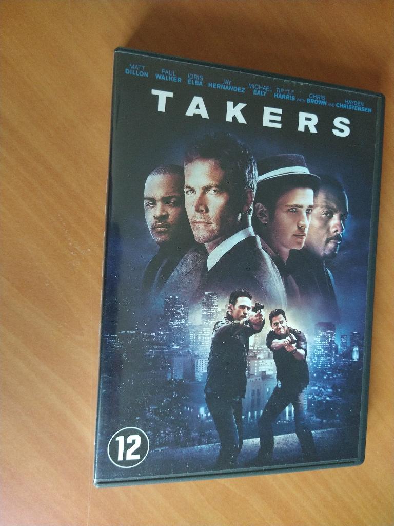 Dvd Takers., Vanaf 12 jaar, Ophalen of Verzenden, Zo goed als nieuw