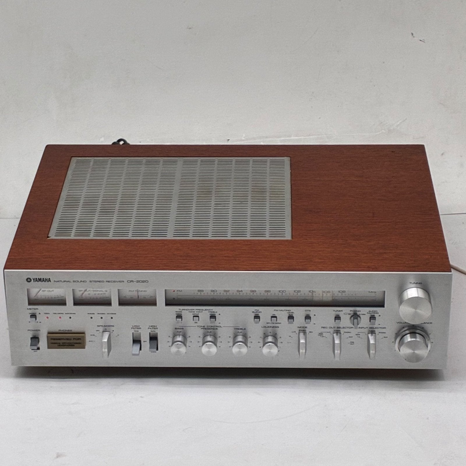 Titel: Yamaha CR2020 gereviseerd in zeldzaam nette conditie, Gebruikt, Yamaha, Ophalen of Verzenden, 120 watt of meer