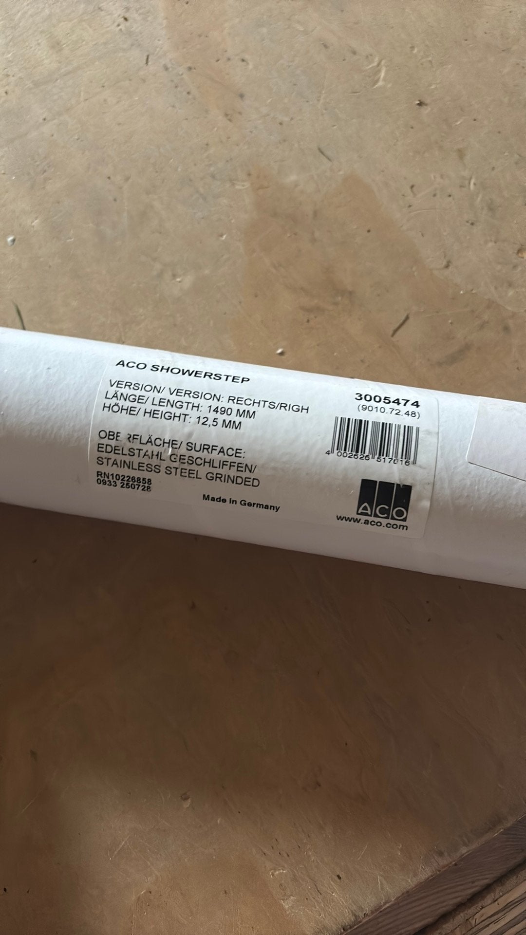 Aco showerstep douch profiel, Ophalen of Verzenden