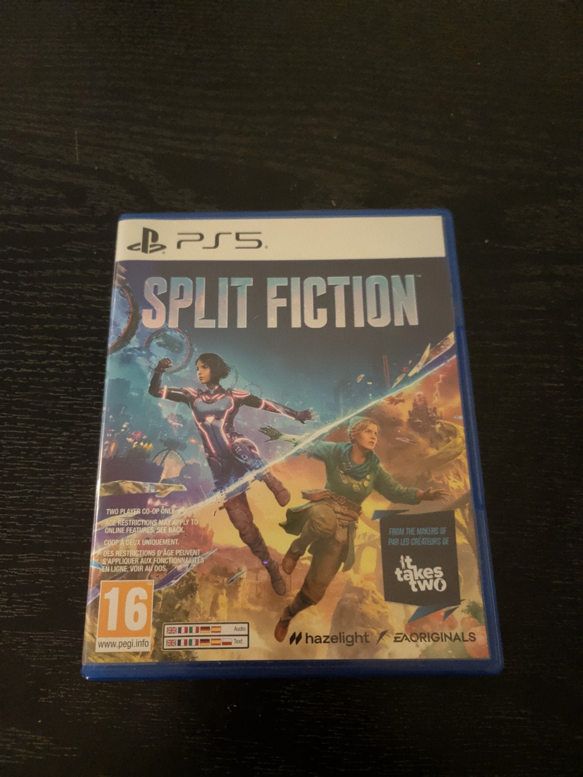 Split Fiction PS5, 2 spelers, Zo goed als nieuw, Eén computer, Vanaf 16 jaar