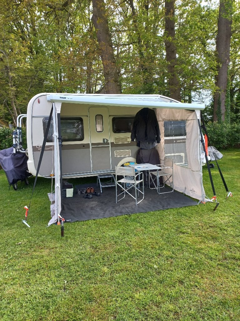 Zonneluifel en zijkanten voor caravan, Ophalen of Verzenden, Gebruikt