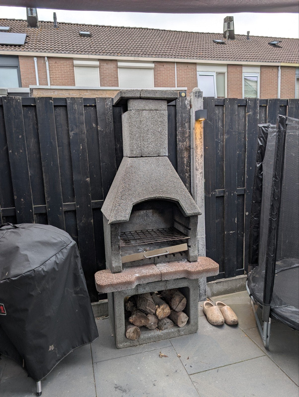 Gratis tuinhaard, Ophalen, Gebruikt