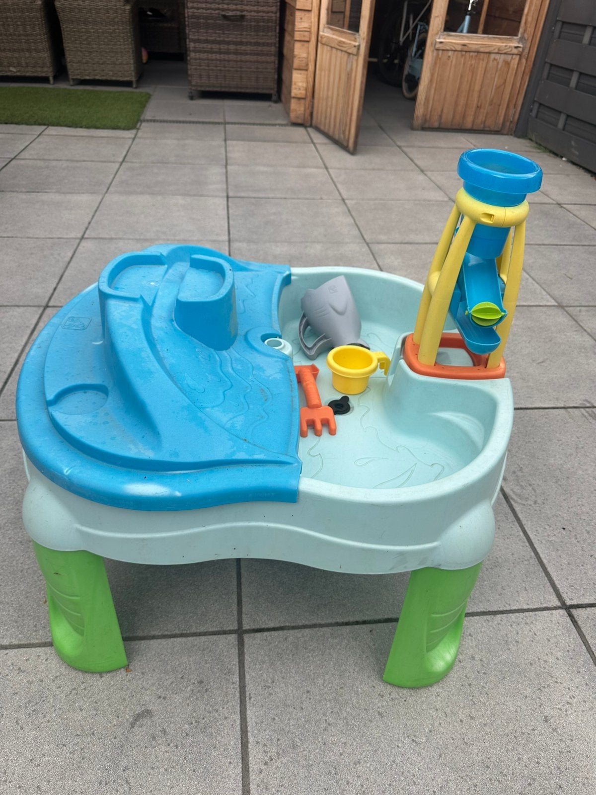 Zand en watertafel step 2, Kinderen en Baby's, Speelgoed | Buiten | Zandbakken, Ophalen, Zo goed als nieuw