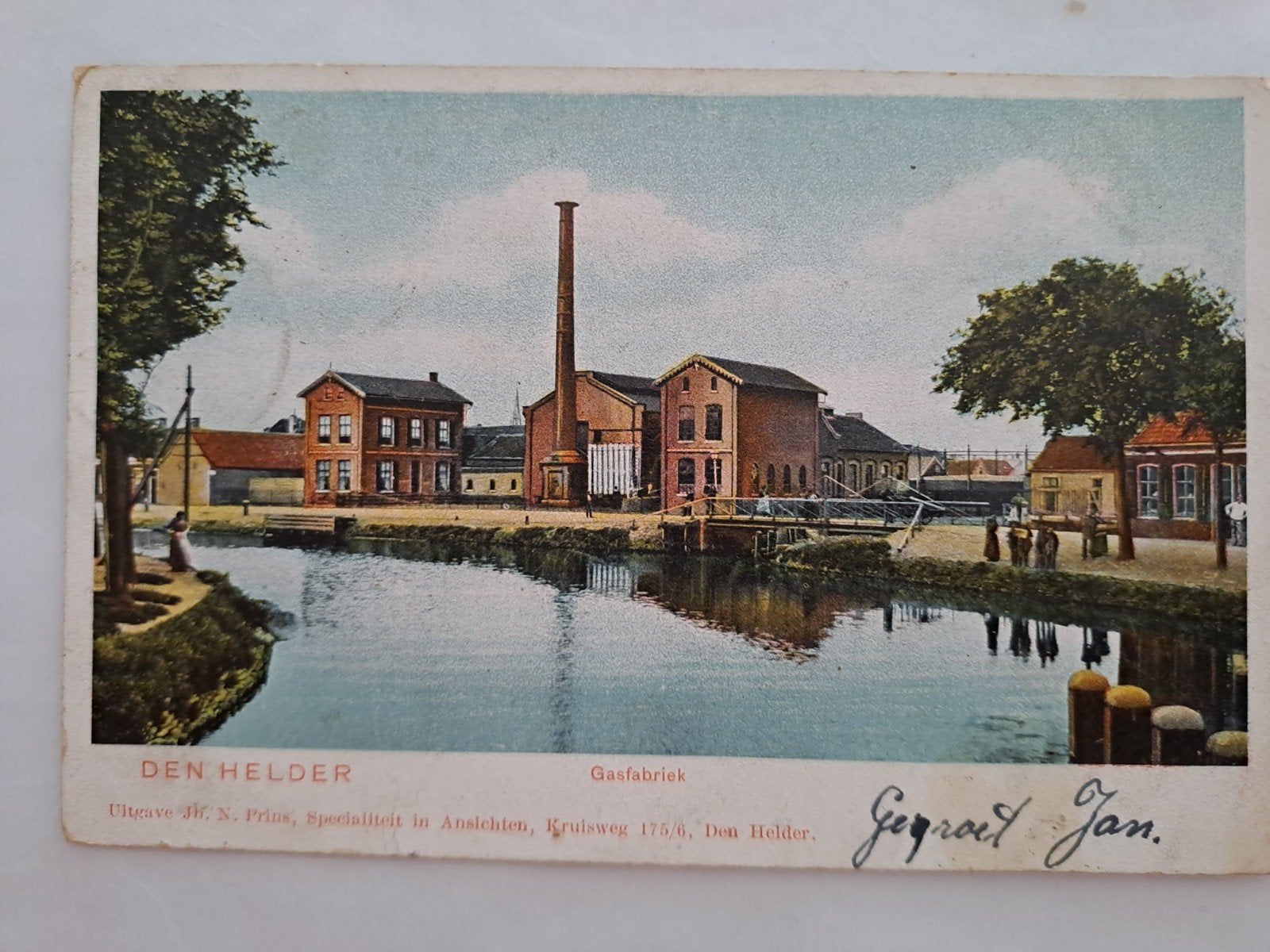Den Helder,  gasfabriek, Ophalen of Verzenden, Voor 1920, Noord-Holland