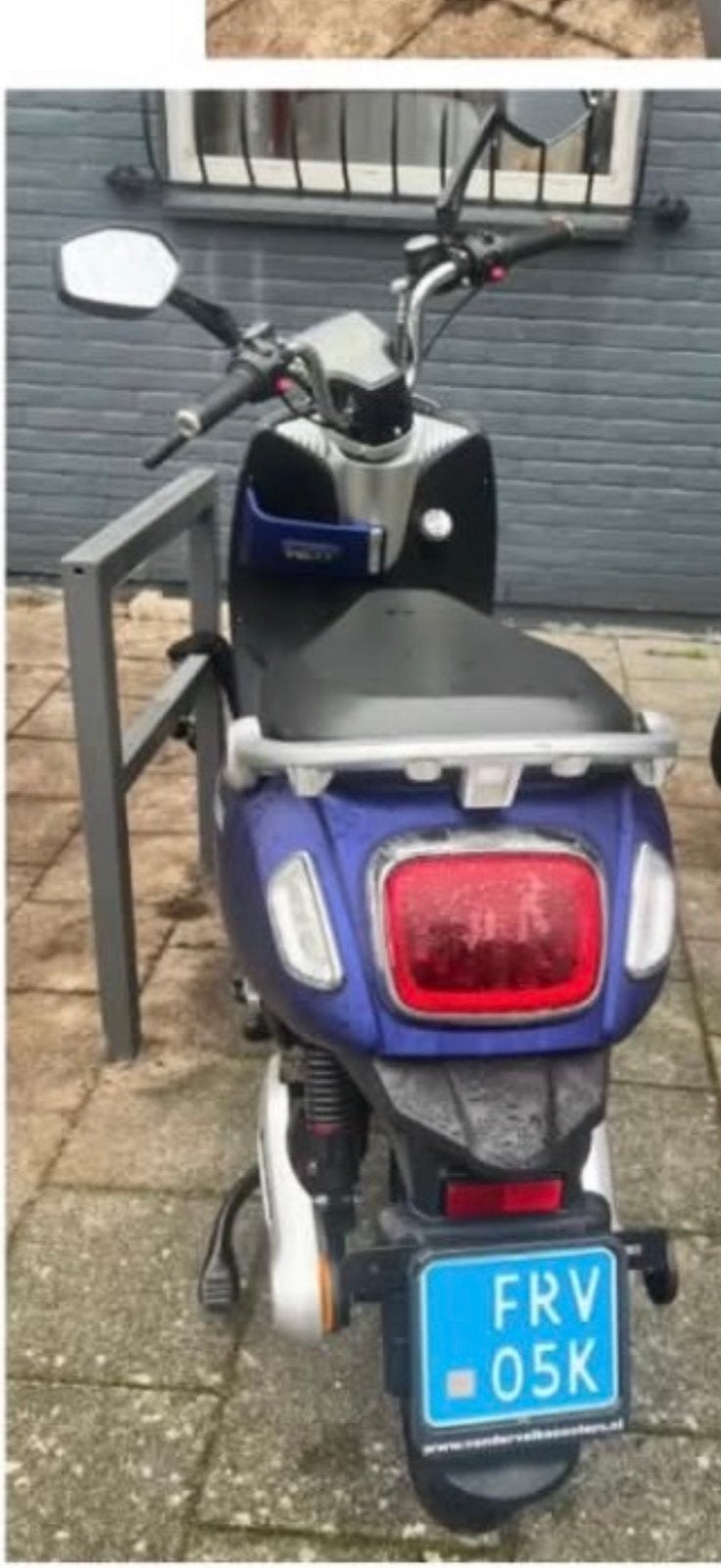 Nipponia Elektrische Scooter - Zo goed als nieuw, Fietsen en Brommers, Snorfietsen en Snorscooters, Ophalen of Verzenden, Zo goed als nieuw
