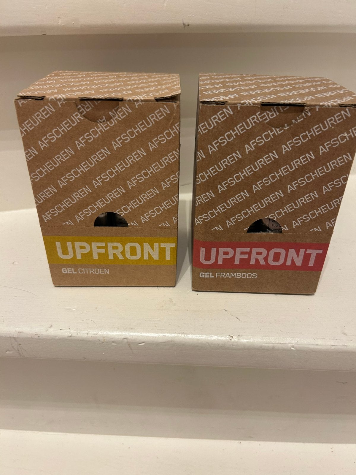 UPFRONT Gel - Citroen & Framboos (2x11 stuks), Ophalen of Verzenden, Nieuw, Overige typen