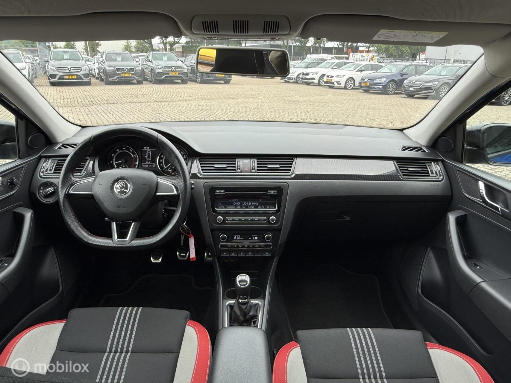 Skoda Rapid Spaceback 1.2 TSI Monte Carlo PANORAMADAK, Auto's, Voorwielaandrijving, 86 pk, 4 cilinders, Blauw